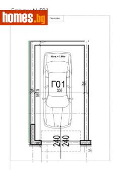 Гараж, 18m² - Апартамент за продажба - 111410308