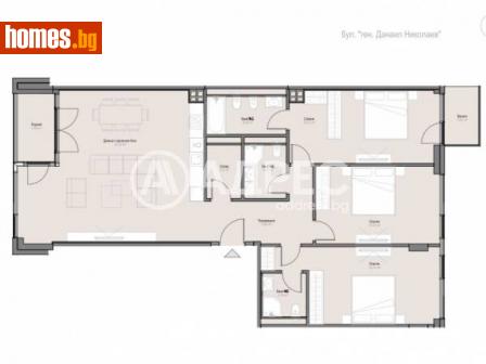 Многостаен, 181m² - Апартамент за продажба - 111461486