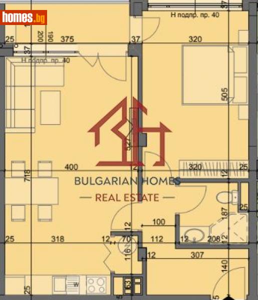 Двустаен, 68m² - Жк. Хаджи Димитър, София - Апартамент за продажба - Bulgarian Homes - 111504766