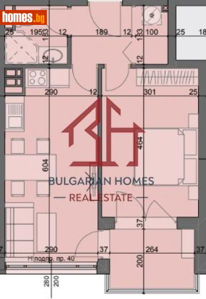 Двустаен, 53m² - Жк. Хаджи Димитър, София - Апартамент за продажба - Bulgarian Homes - 111504774