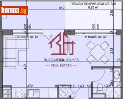 Двустаен, 49m² - Апартамент за продажба - 111504858