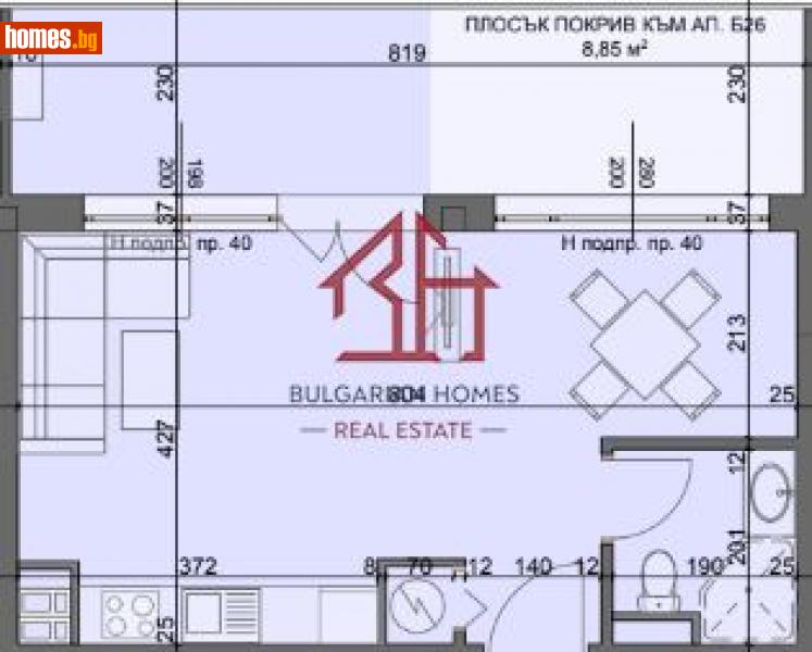 Двустаен, 49m² - Жк. Хаджи Димитър, София - Апартамент за продажба - Bulgarian Homes - 111504858