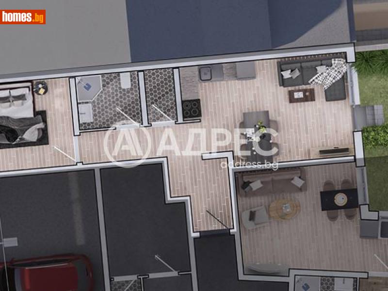 Двустаен, 80m² - Жк. Стрелбище, София - Апартамент за продажба - АДРЕС НЕДВИЖИМИ ИМОТИ - 111538999