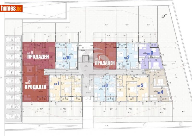 Тристаен, 98m² - Кв. Малинова Долина, София - Апартамент за продажба - Глобъл Сървисиз ООД - 111594221