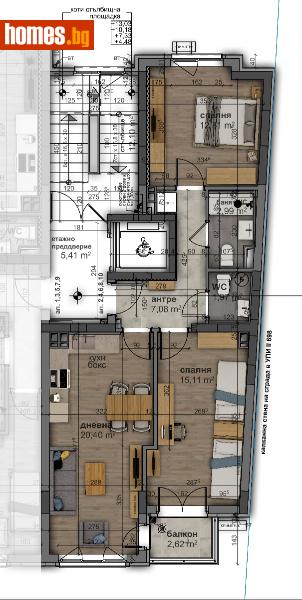 Тристаен, 104m² - Жк. Надежда 4, София - Апартамент за продажба - Партньор 2000 ЕООД - 111623718