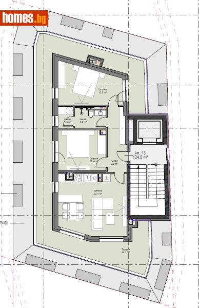Тристаен, 155m² - Кв. Горна Баня, София - Апартамент за продажба - Титан Пропъртис - 111637487