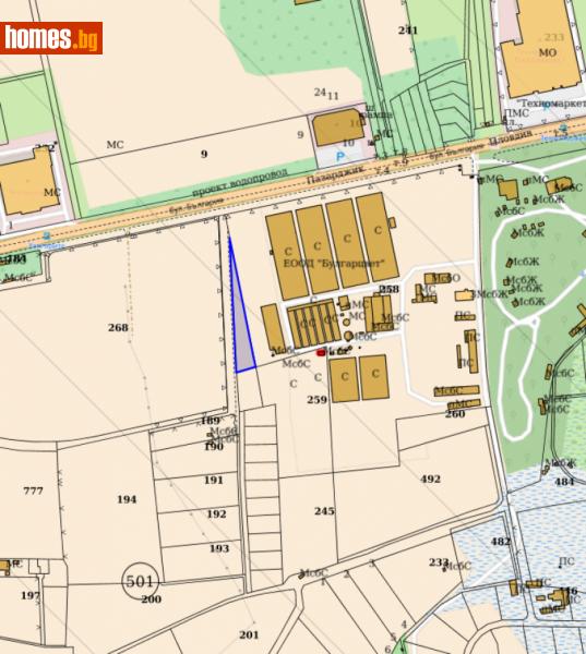 Парцел, 1880m² - Кв. Кършияка, Пловдив - Парцел за продажба - БРИА - 111670814