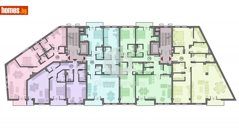 Тристаен, 190m² - Кв. Манастирски Ливади, София - Апартамент за продажба - Глобъл Сървисиз ООД - 111682790