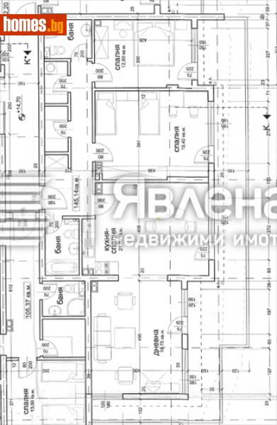 Тристаен, 164m² - Кв. Манастирски Ливади, София - Апартамент за продажба - ЯВЛЕНА - 111693517