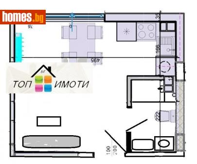 Едностаен, 33m² - Апартамент за продажба - 111720904