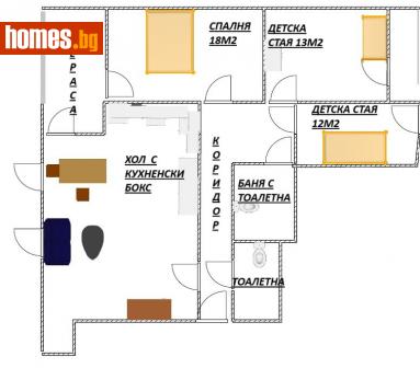 Четиристаен, 120m² - Апартамент за продажба - 111724116