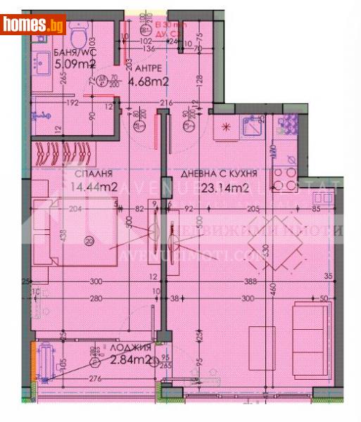 Двустаен, 71m² - Жк. Тракия, Пловдив - Апартамент за продажба - Avenue Real Estate - 111818814