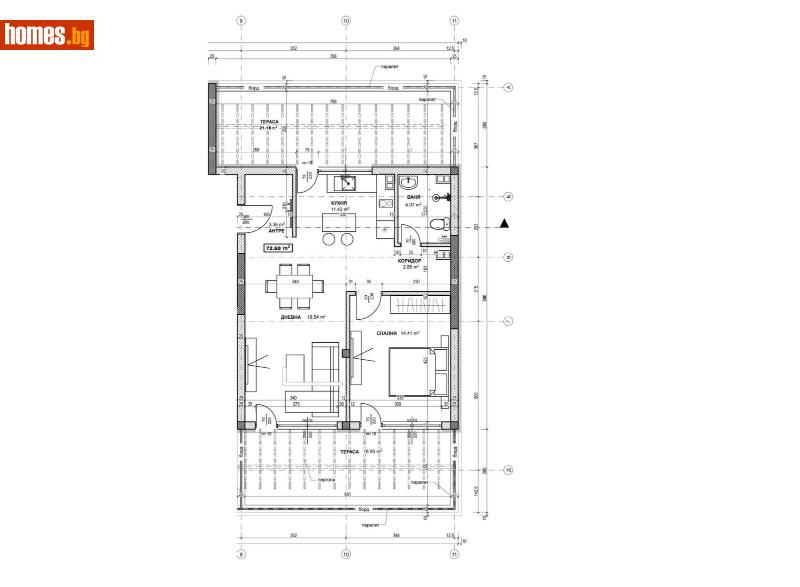 Двустаен, 118m² - Кв. Виница, Варна - Апартамент за продажба - BIB Group - 111823246