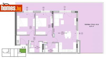 Тристаен, 168m² - Апартамент за продажба - 111902136