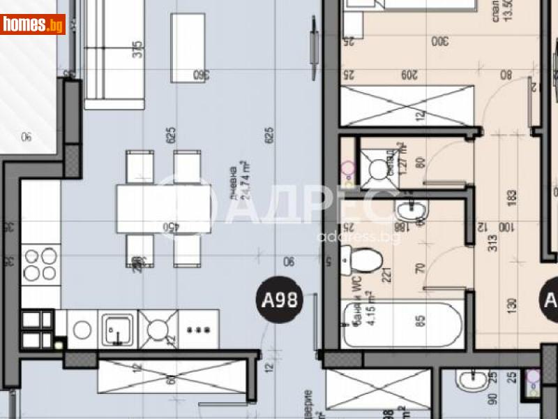Двустаен, 68m² - Жк. Люлин 5, София - Апартамент за продажба - АДРЕС НЕДВИЖИМИ ИМОТИ - 111933671