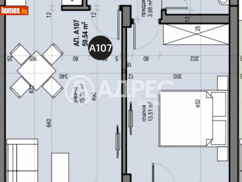 Двустаен, 69m² - Жк. Люлин 5, София - Апартамент за продажба - АДРЕС НЕДВИЖИМИ ИМОТИ - 111933719