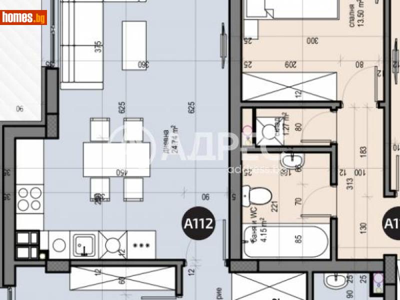 Двустаен, 68m² - Жк. Люлин 5, София - Апартамент за продажба - АДРЕС НЕДВИЖИМИ ИМОТИ - 111933743