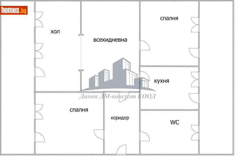 Тристаен, 100m² - Жк. Добруджански, Шумен - Апартамент за продажба - Даная ДМ - консулт ЕООД - 111947294