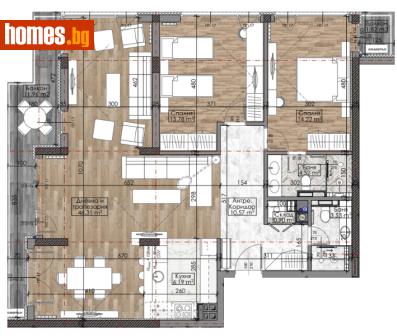 Тристаен, 146m² - Апартамент за продажба - 111950551