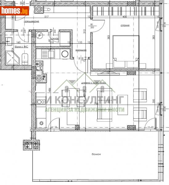 Двустаен, 105m² - Кв. Кръстова Вада, София - Апартамент за продажба - I Consulting - 111954903