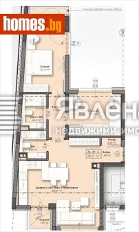 Тристаен, 107m² - Апартамент за продажба - 112025079