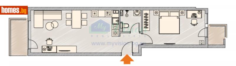 Двустаен, 84m² -  Студентски Град, София - Апартамент за продажба - Myvision Real Estate - 112028445