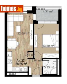 Двустаен, 71m² - Апартамент за продажба - 112044863