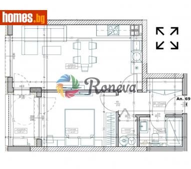 Двустаен, 69m² - Апартамент за продажба - 112057190