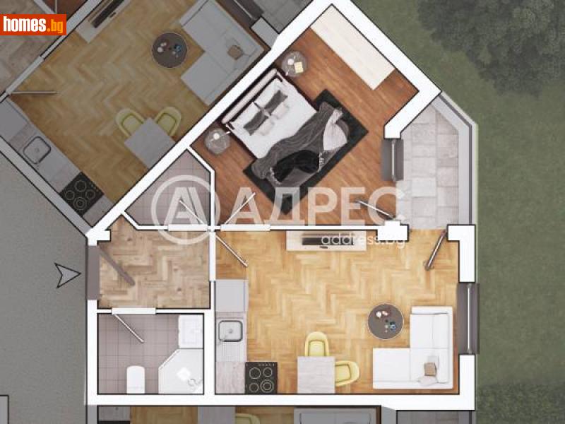 Двустаен, 64m² - Жк. Овча Купел, София - Апартамент за продажба - АДРЕС НЕДВИЖИМИ ИМОТИ - 112059585