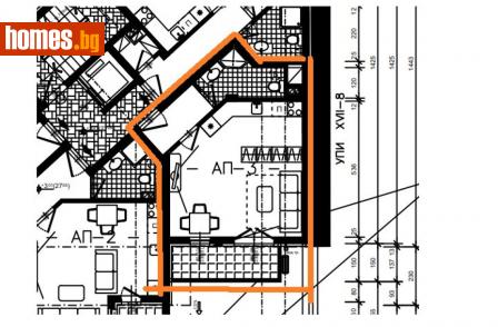 Едностаен, 56m² - Апартамент за продажба - 112062146