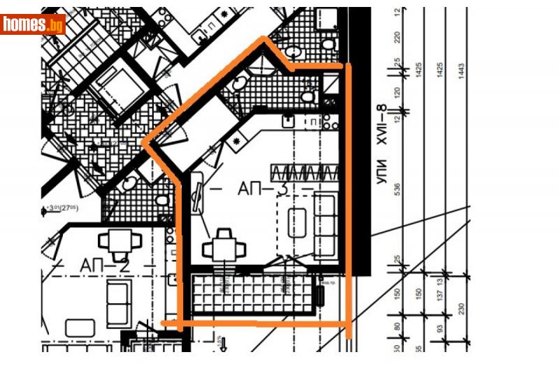 Едностаен, 56m² - Жк. Меден Рудник, Бургас - Апартамент за продажба - ЕМ ДЖИ ЕСТЕЙТ - 112062146