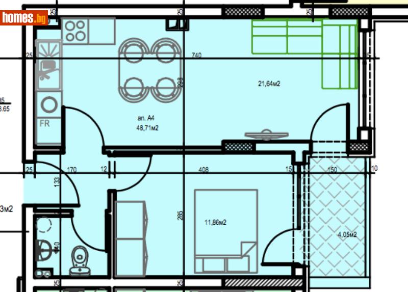 Двустаен, 61m² -  Широк център, Стара Загора - Апартамент за продажба - Старт Инвестмънт Груп - 112095857