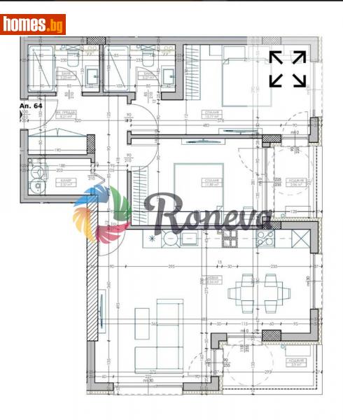 Тристаен, 112m² - Жк. Младост, Варна - Апартамент за продажба - РОНЕВА ООД - 112138042