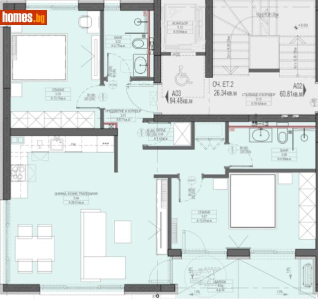 Тристаен, 121m² - Жк. Овча Купел, София - Апартамент за продажба - Calista Estate - 112157463