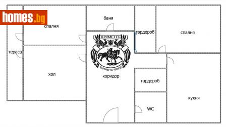 Тристаен, 88m² - Апартамент за продажба - 112165079