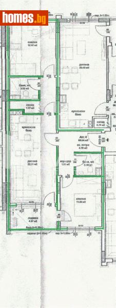 Тристаен, 98m² - Жк. Изгрев, Бургас - Апартамент за продажба - ЯВИСТ - 112210742