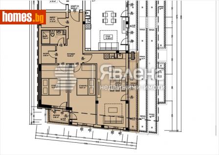 Тристаен, 120m² - Апартамент за продажба - 112218603