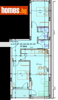 Тристаен, 102m² - Апартамент за продажба - 112235736