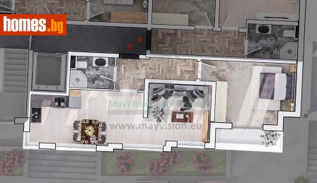 Тристаен, 84m² - Апартамент за продажба - 112236415