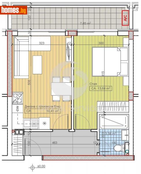 Двустаен, 64m² - Кв. Бояна, София - Апартамент за продажба - Глобъл Сървисиз ООД - 112246674