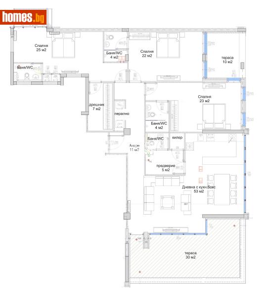 Многостаен, 268m² -  Широк Център, Пловдив - Апартамент за продажба - КОНДОР НЕДВИЖИМИ ИМОТИ - 112282572
