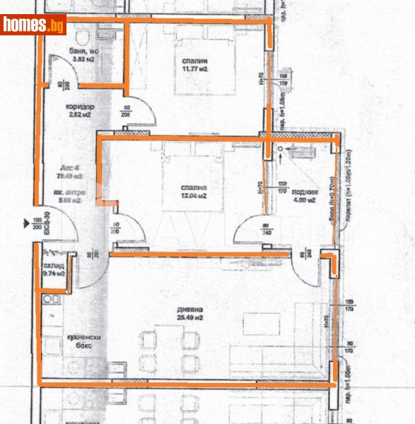 Тристаен, 98m² - Жк. Изгрев, Бургас - Апартамент за продажба - ЯВИСТ - 112286282