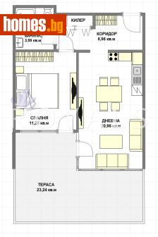 Двустаен, 93m² - Апартамент за продажба - 112300768