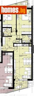Тристаен, 128m² - Апартамент за продажба - 112309960