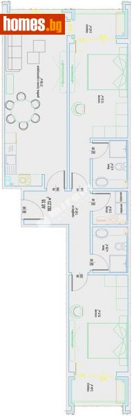 Тристаен, 122m² - Кв. Малинова Долина, София - Апартамент за продажба - МИРЕЛА - 112325214