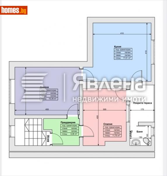 Тристаен, 80m² -  Център, Пловдив - Апартамент за продажба - ЯВЛЕНА - 112355638