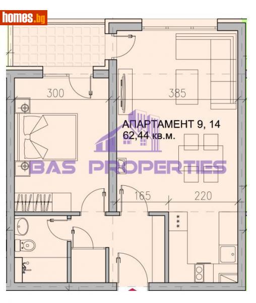 Двустаен, 73m² - Кв. Модерно Предградие, София - Апартамент за продажба - BasProperties - 112364572