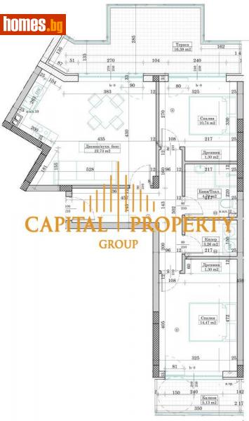 Тристаен, 106m² - Кв. Виница, Варна - Апартамент за продажба - Капитал Пропърти Груп - 112390110