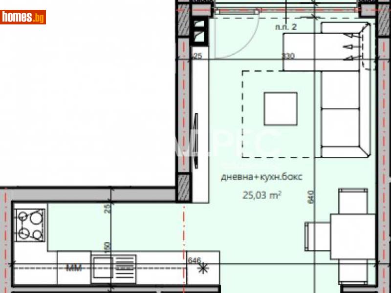 Едностаен, 45m² - Бургас, Бургас - Апартамент за продажба - АДРЕС НЕДВИЖИМИ ИМОТИ - 112396536