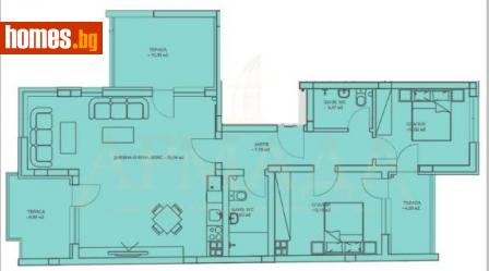 Тристаен, 162m² - Апартамент за продажба - 112429391